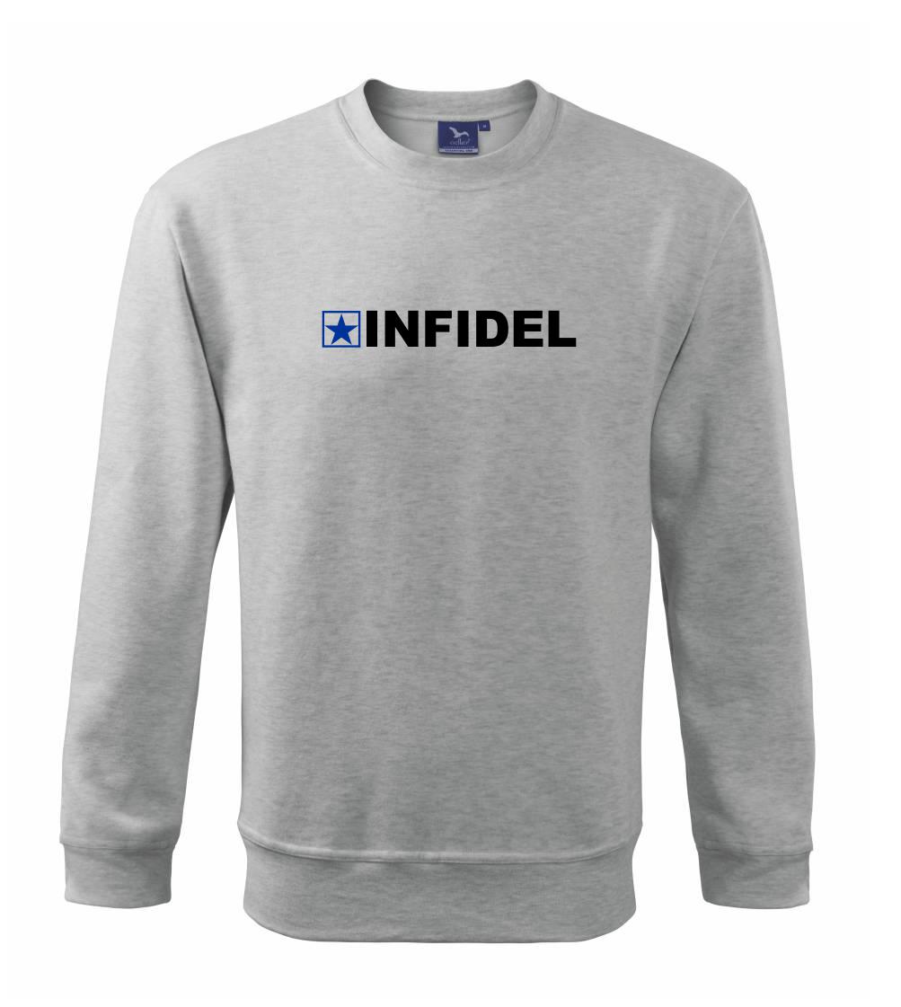 Infidel nápis - Mikina Essential pánská