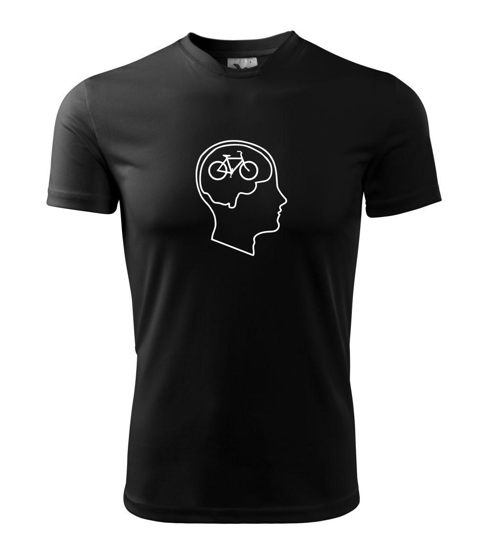 Myslím jen na kolo - Pánské triko Fantasy sportovní (dresovina)