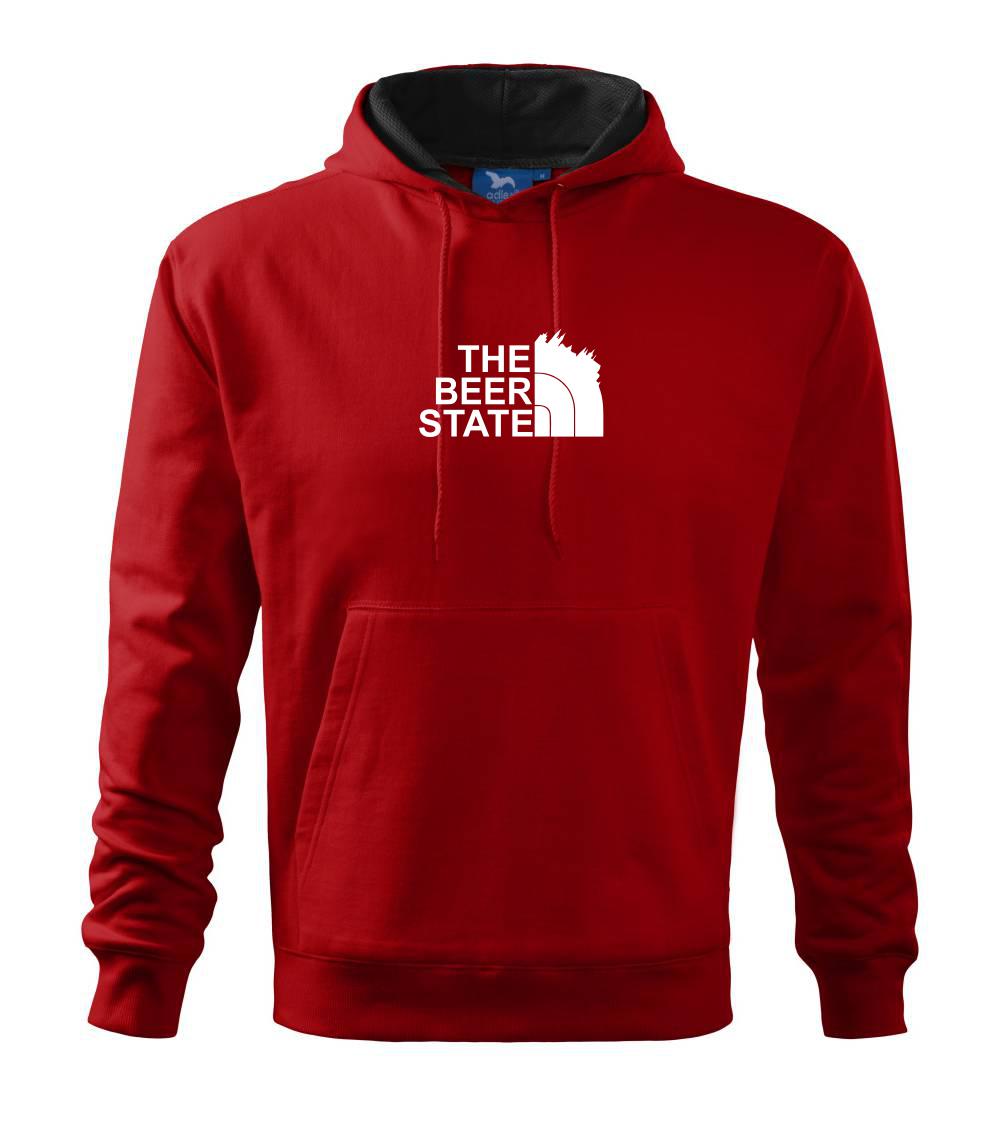 The Beer State - Praha - Mikina s kapucí hooded sweater