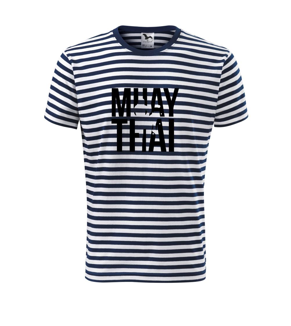 Nápis Muay Thai - Unisex triko na vodu