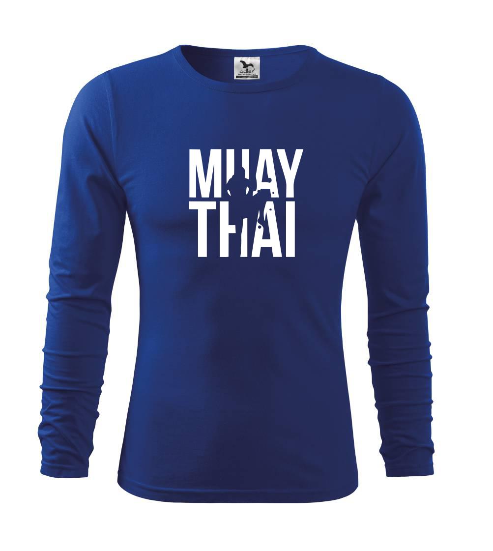 Nápis Muay Thai - Triko dětské Long Sleeve