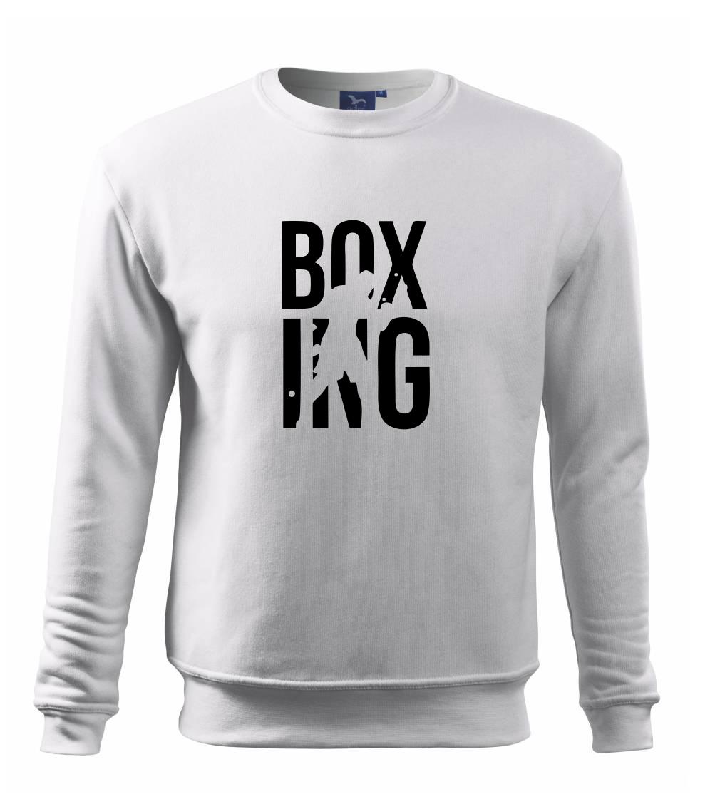 Nápis Boxing - Mikina Essential pánská
