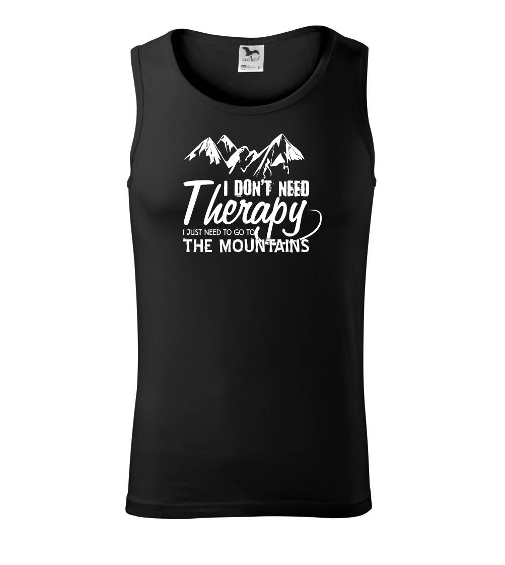 I dont need therapy - Mountains - Nepotřebuji terapii - Hory - Tílko pánské Core