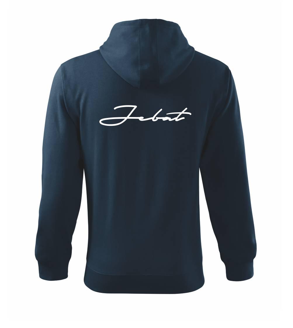 Jebat - Mikina s kapucí na zip trendy zipper
