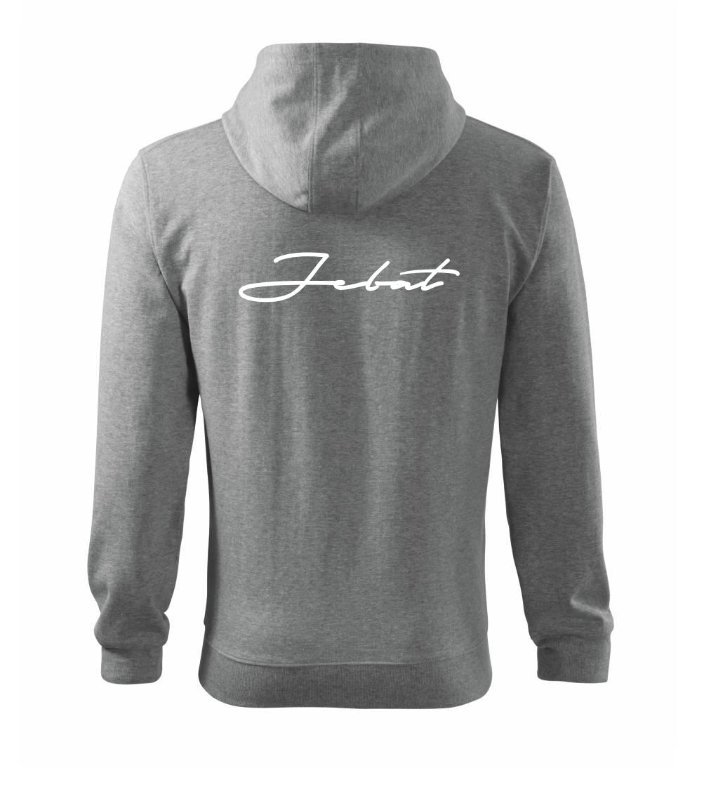 Jebat - Mikina s kapucí na zip trendy zipper