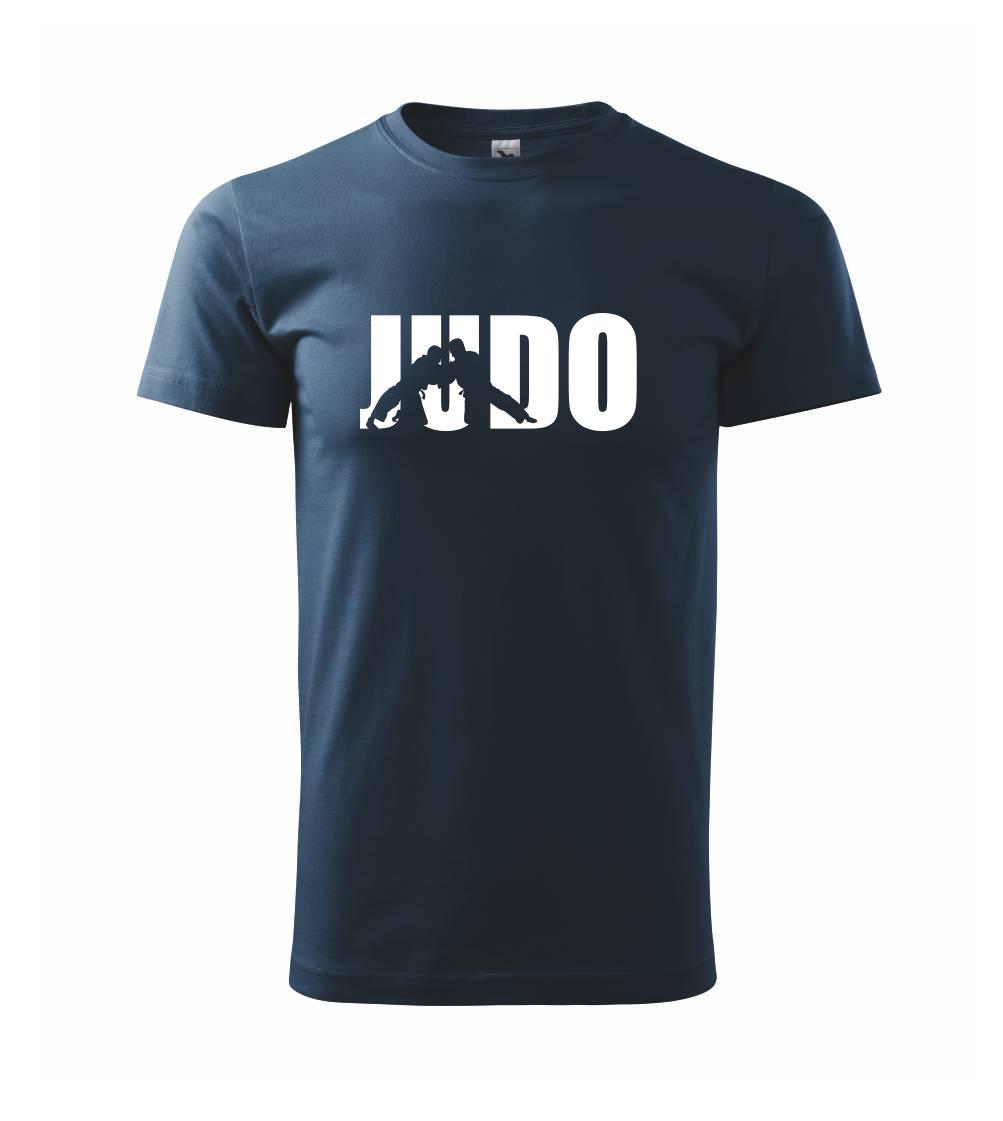 Judo - Nápis - Triko Basic Extra velké