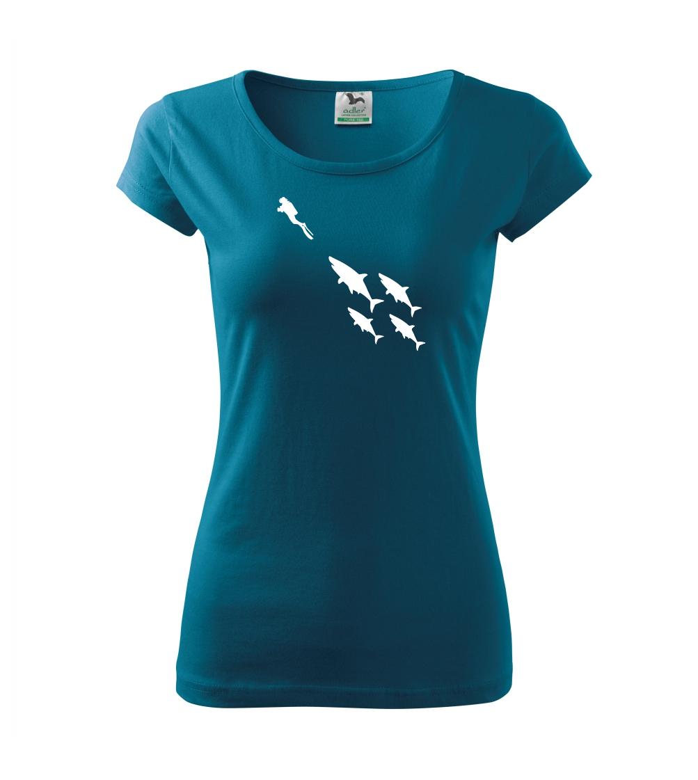 Potápěč žraloci - Pure dámské triko