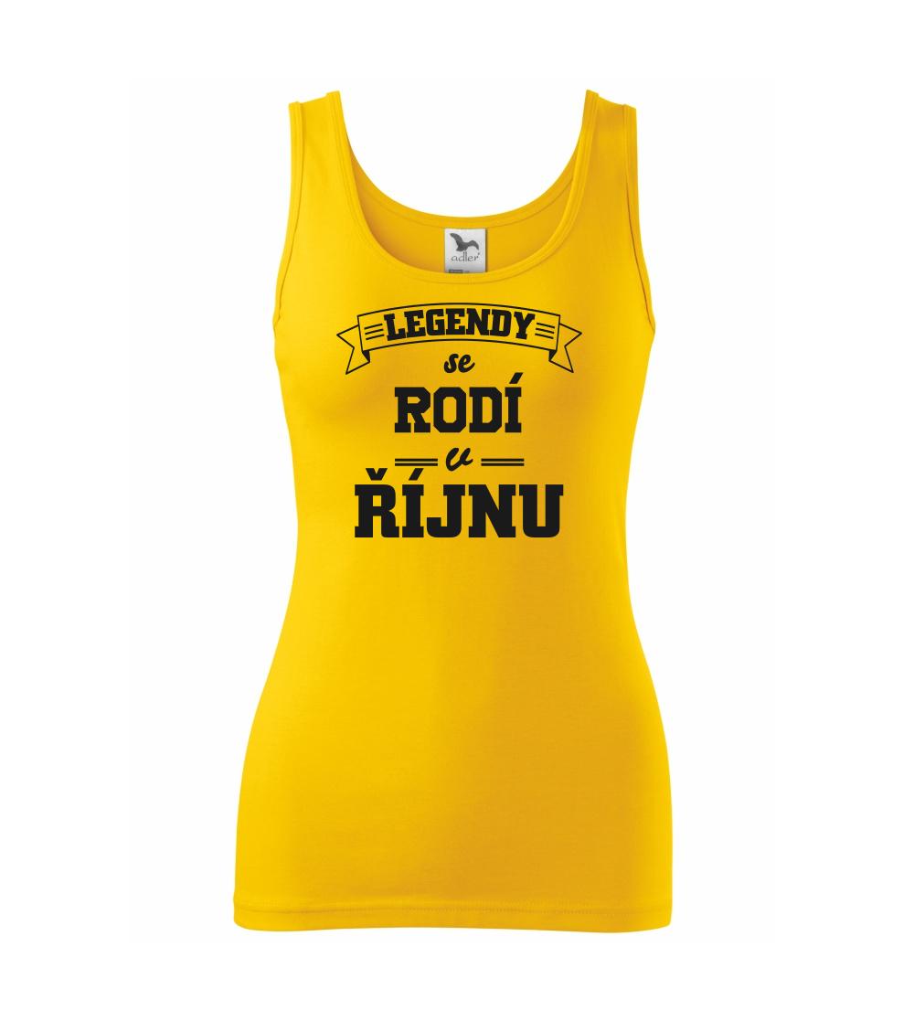 Legendy se rodí v říjnu - Tílko triumph