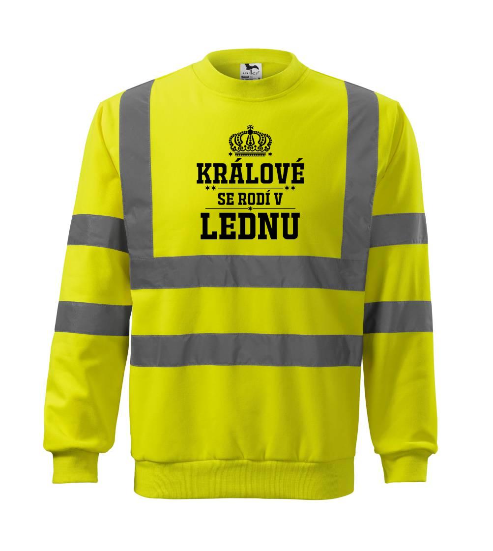 Králové se rodí v lednu - Reflexní mikina
