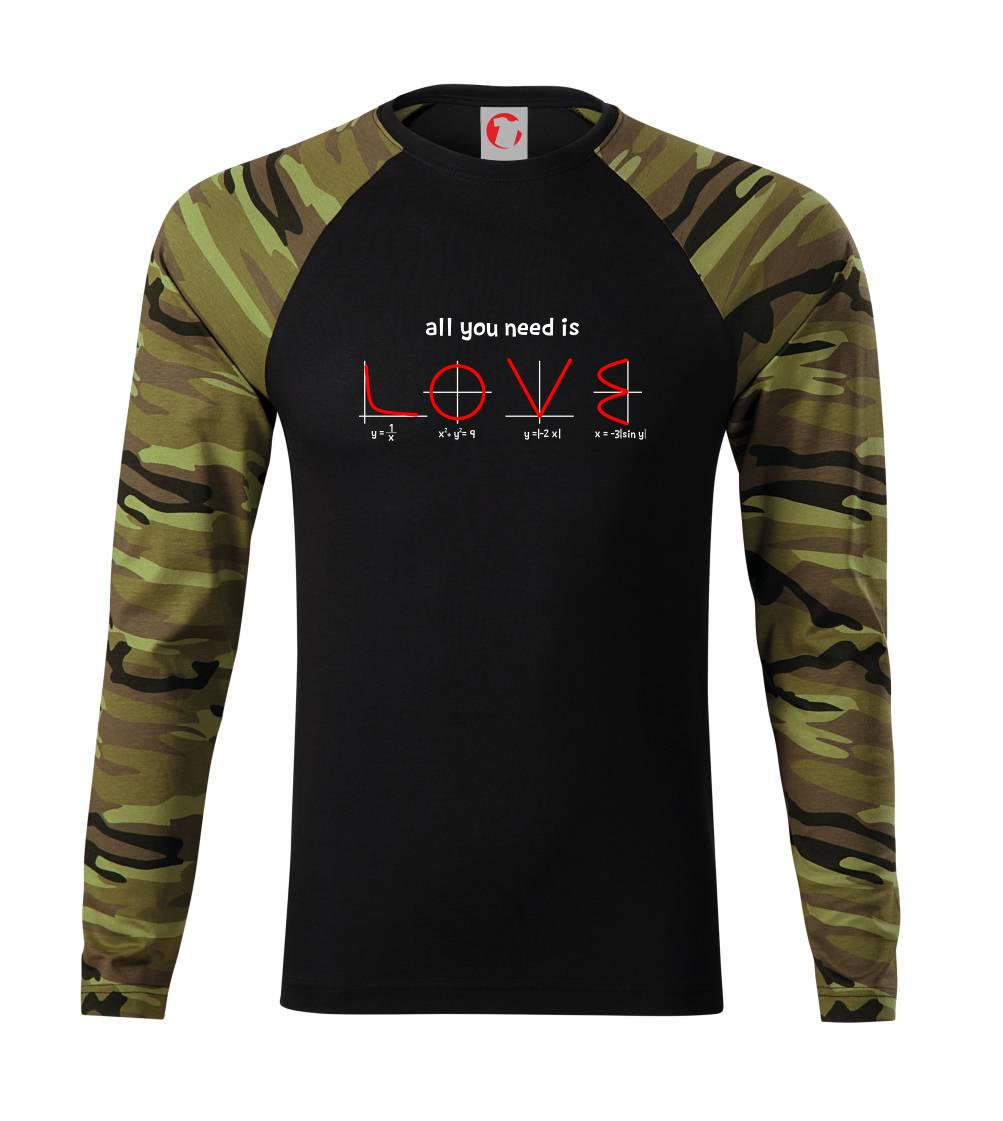 All you need is love - Camouflage LS