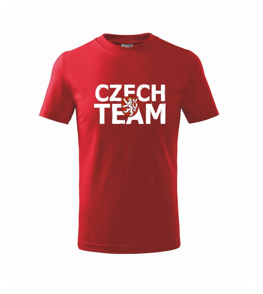 Czech team - Český lev - Triko dětské basic