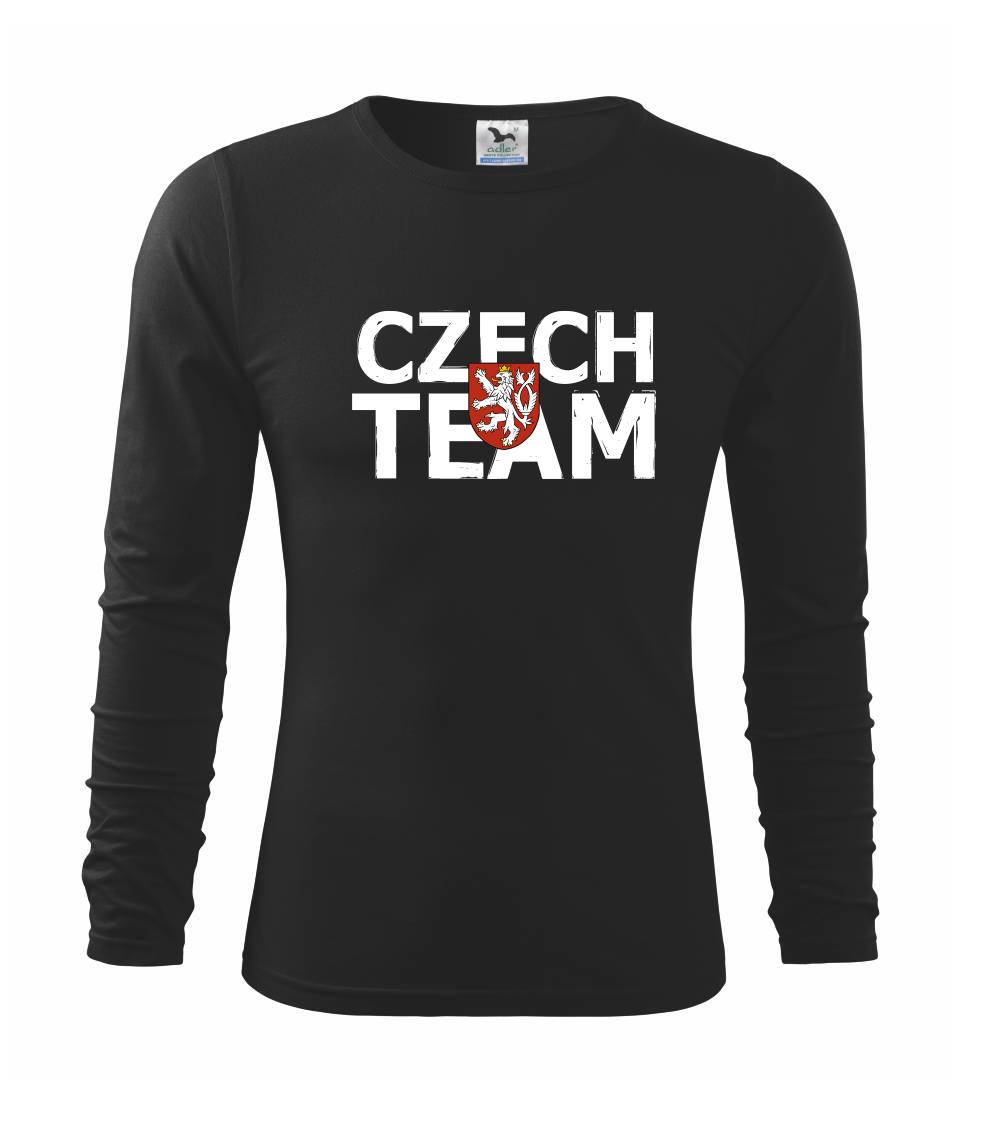 Czech team - Český lev - Triko dětské Long Sleeve