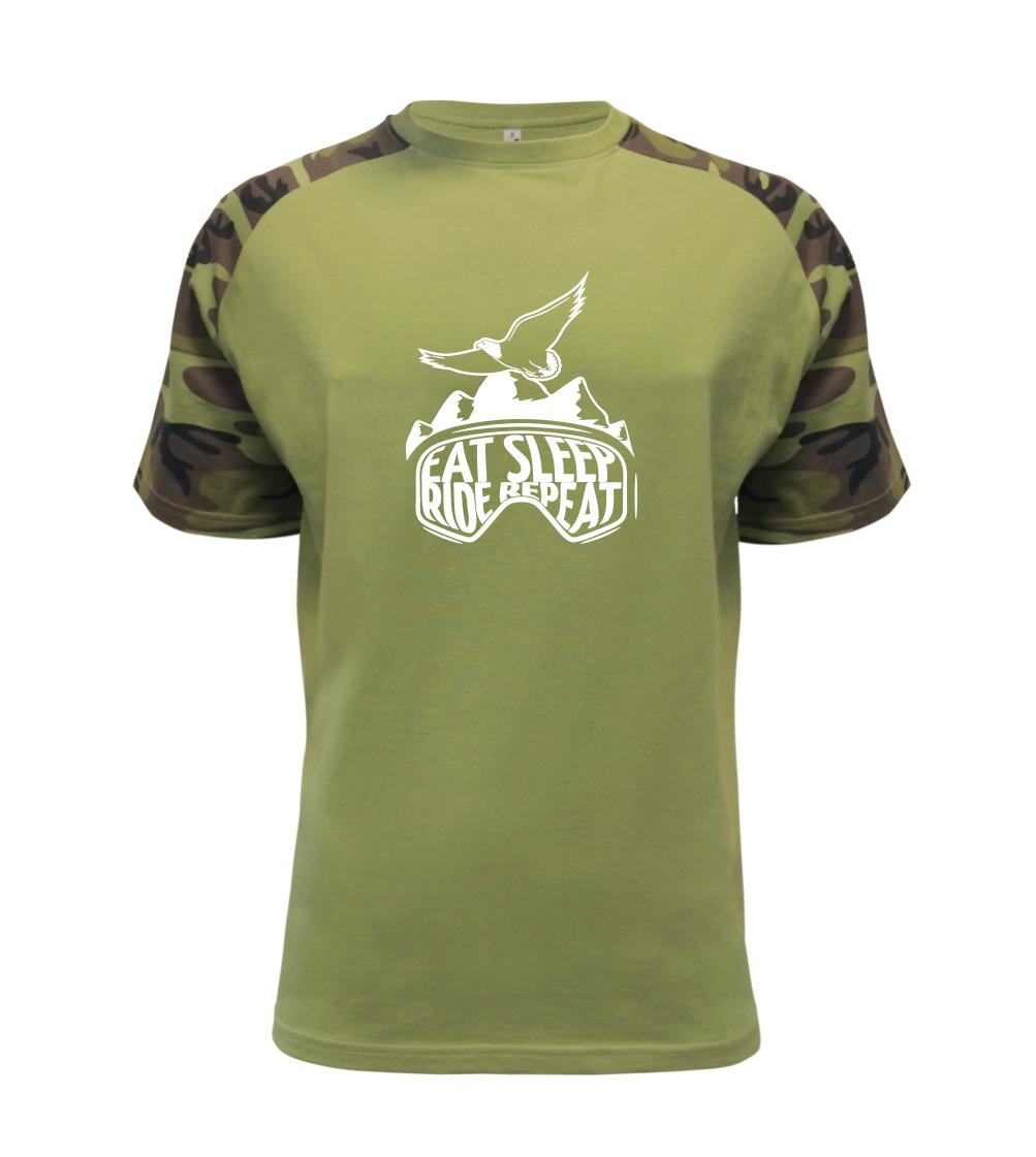 Eat sleep ride repeat - hory - Raglan Military