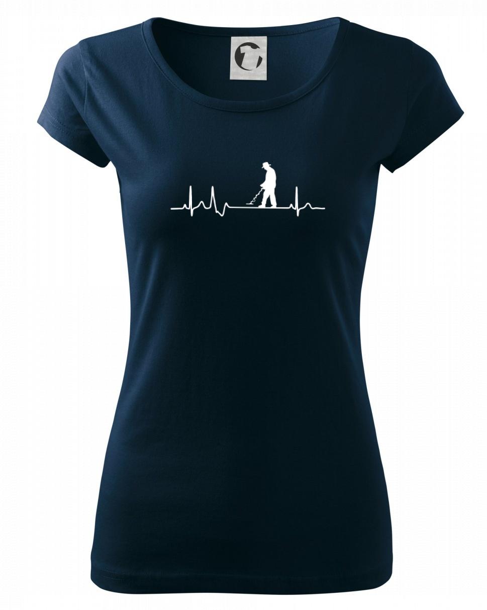 EKG detektor - Pure dámské triko