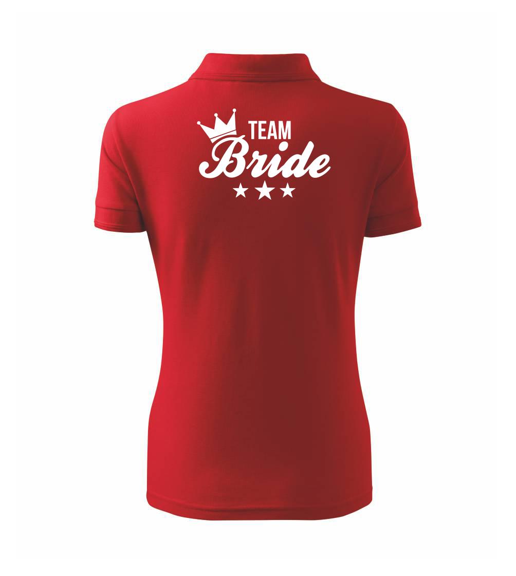 Bride Team hvezdičky - Polokošile dámská Pique Polo