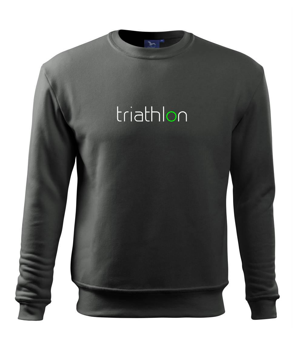 Triathlon nápis - Mikina Essential pánská