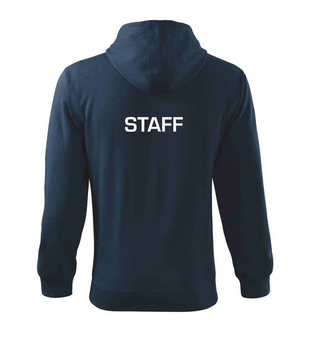 Staff - Mikina s kapucí na zip trendy zipper