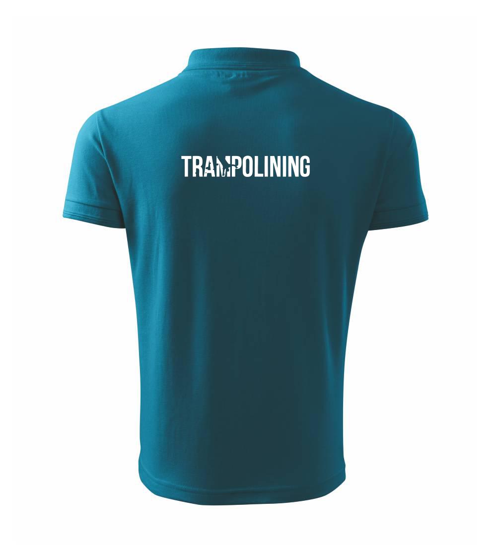 Trampolining - Polokošile pánská Pique Polo 203
