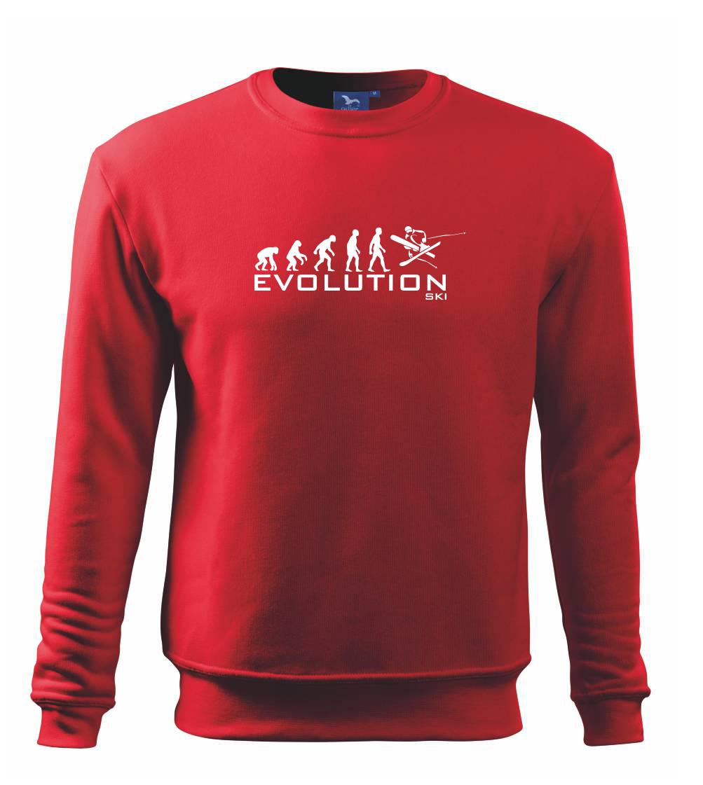Evoluce lyžování - Mikina Essential pánská