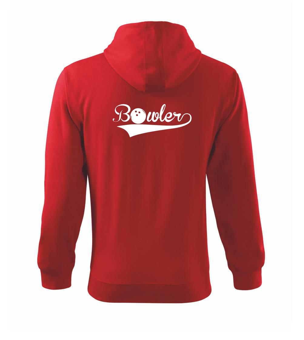 Bowler - Mikina s kapucí na zip trendy zipper