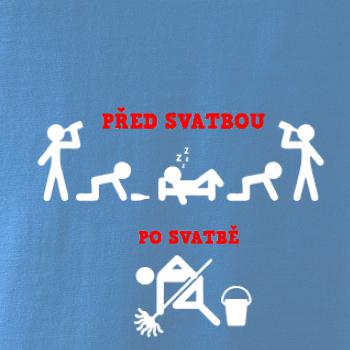 Před a po - svatba párty