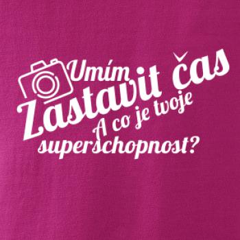 Zastavím čas - tvoje superschopnost? šikmý nápis