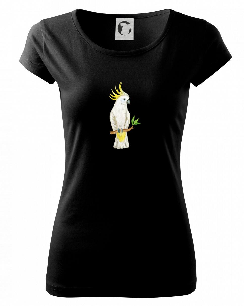 Papoušek Kakadu kreslený