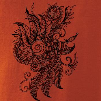 Tetování ornament kytka