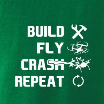 Dron Build fly crash repeat