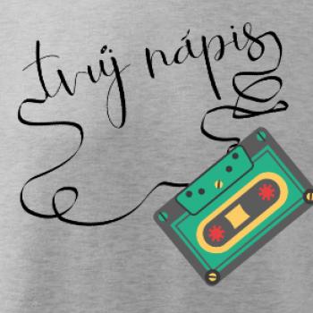 Stará kazeta - tvůj nápis