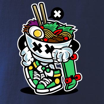 Saláťák na skejtu