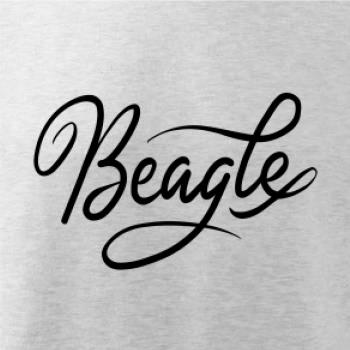 Beagle - nápis okrasný