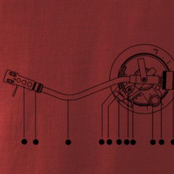 Nákres rameno gramofonu