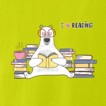 I love reading medvěd