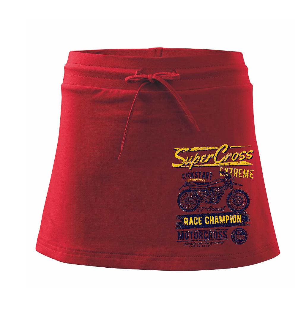 Super Cross - Sportovní sukně - two in one