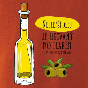 Nejlepší olej je lisovaný pod tlakem