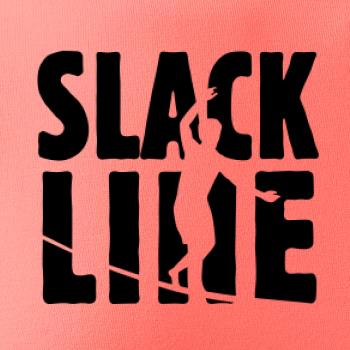 Slackline nápis