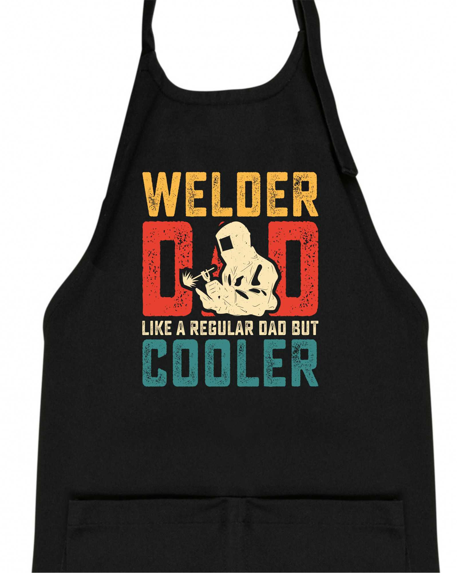 Welder dad like a regular dad but cooler - Dětská zástěra na vaření