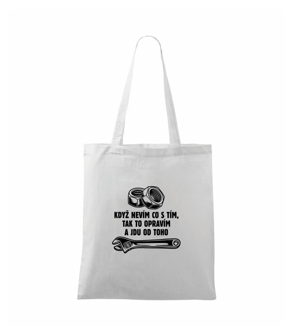 Když nevím co s tím, tak to opravím a jdu od toho