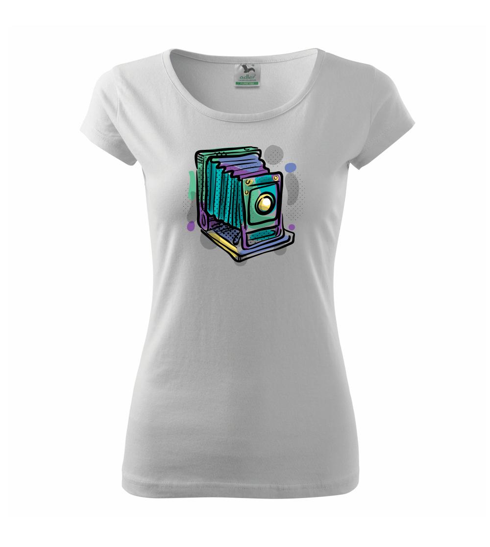 Foťák barevný starý - jedna čočka