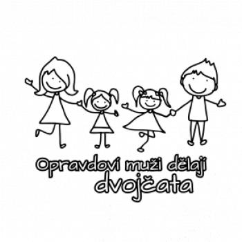 Opravdoví muži dělají dvojčata - holka holka