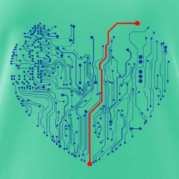 Tištěný spoj srdce