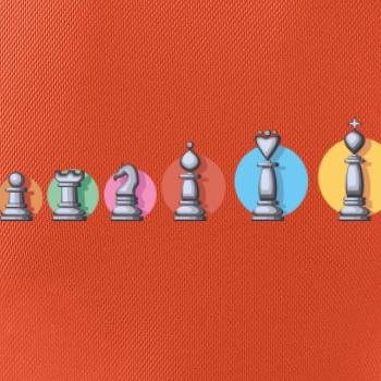 Šachy v řadě barevné