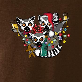 Vánoční Lemurové (Pecka design)