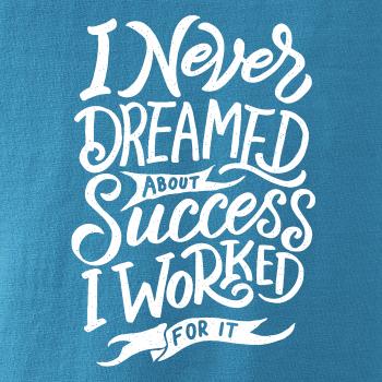 I Never Dreamed About Success, I Worked For it I Never Dreamed About Success, I Worked For it