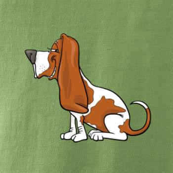 Baset s kulišáckým pohledem