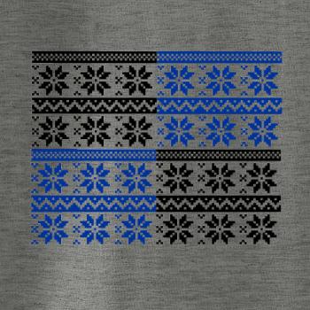 Vánoční vzor - šachovnice