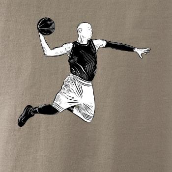 Basketbalista ve výskoku