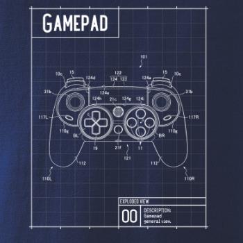 Nákres Gamepad moderní Nákres Gamepad moderní