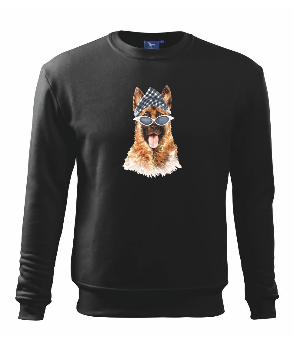 German shepherd se šátkem German shepherd se šátkem